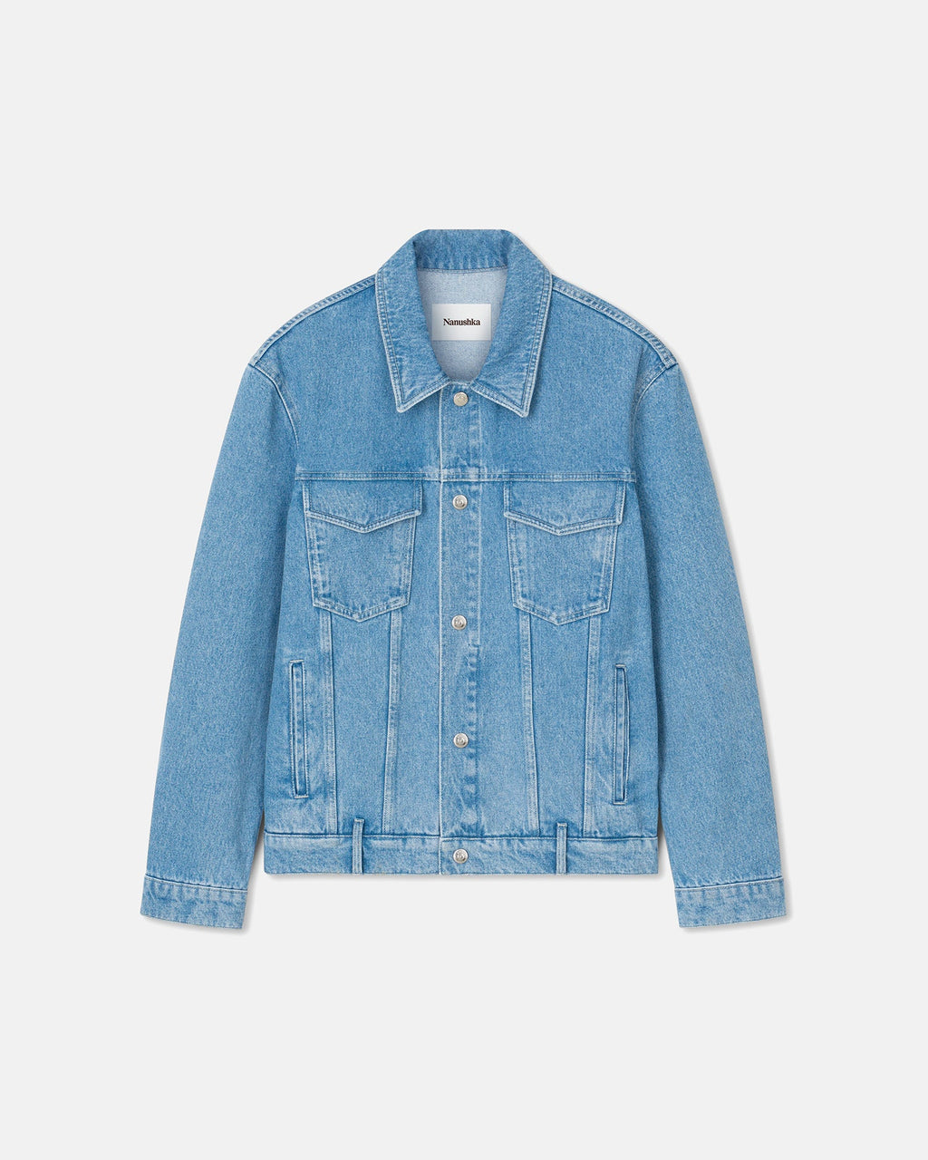 Veste en jean écoresponsable - Délavage clair