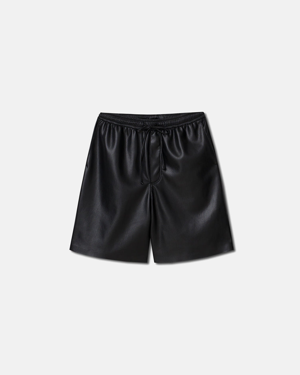 Shorts en similicuir - Noir