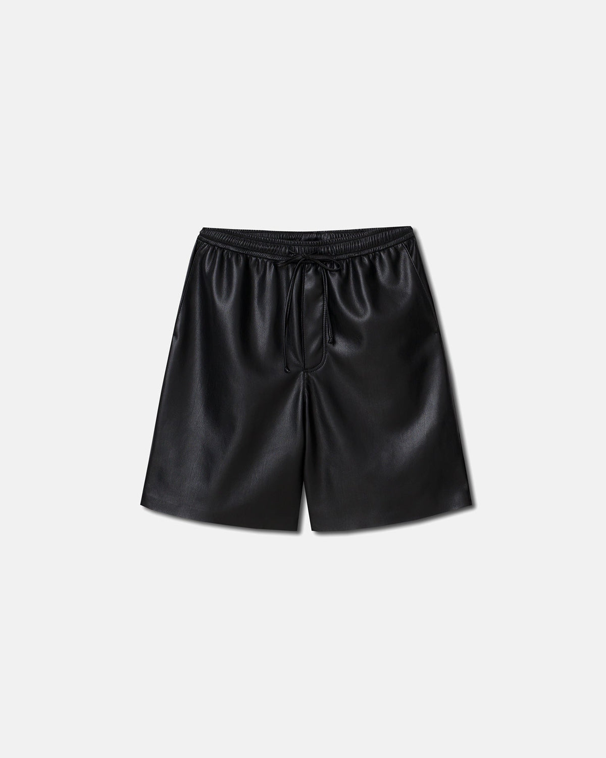 Shorts en similicuir - Noir