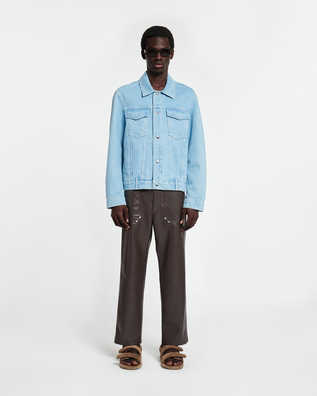 Veste en jean écoresponsable - Délavage clair