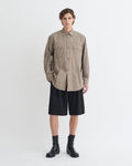 Chemise à carreaux - Marron/Crème