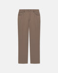 Pantalon en satin fluide - Grain de café