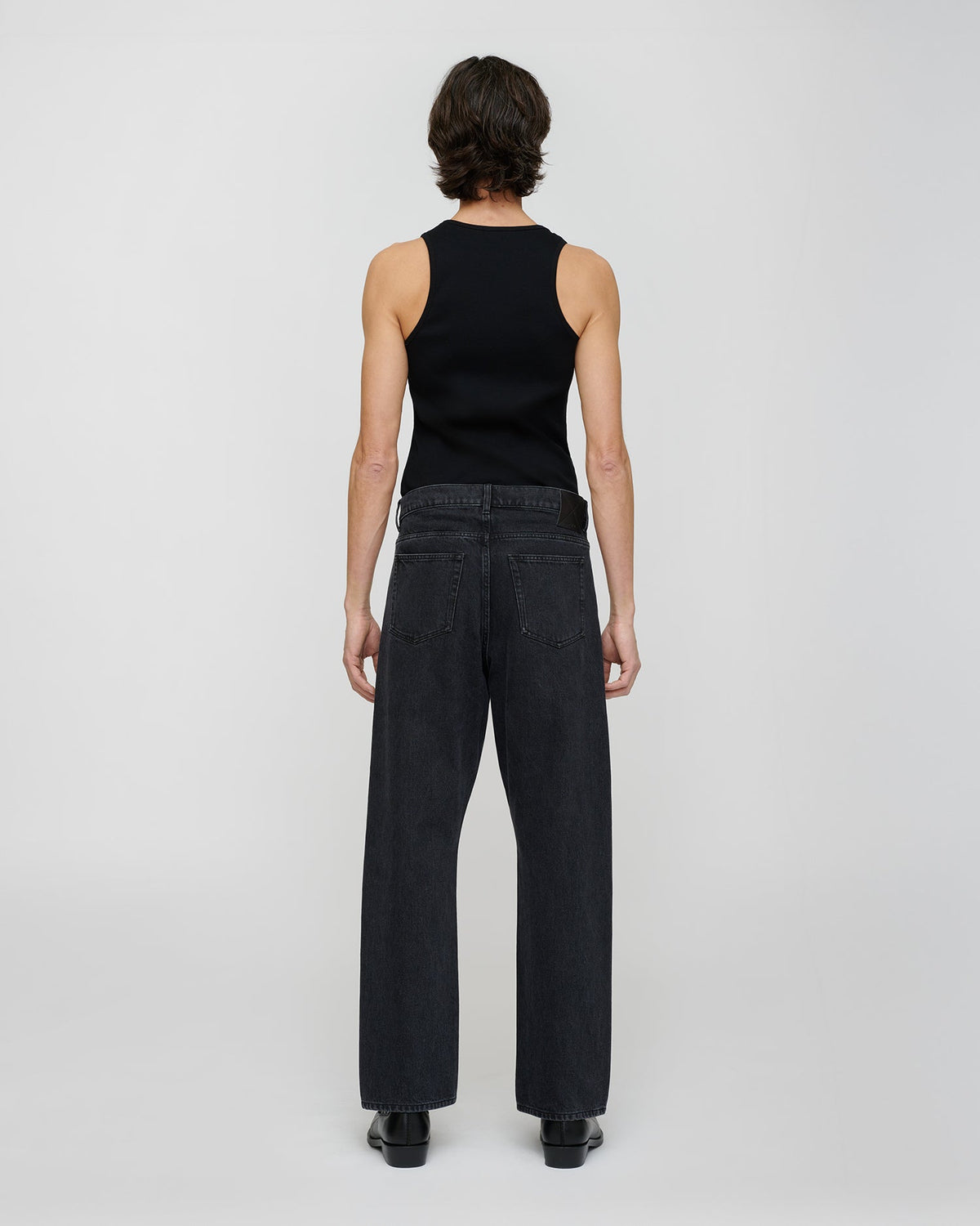 Jeans en denim - Noir délavé