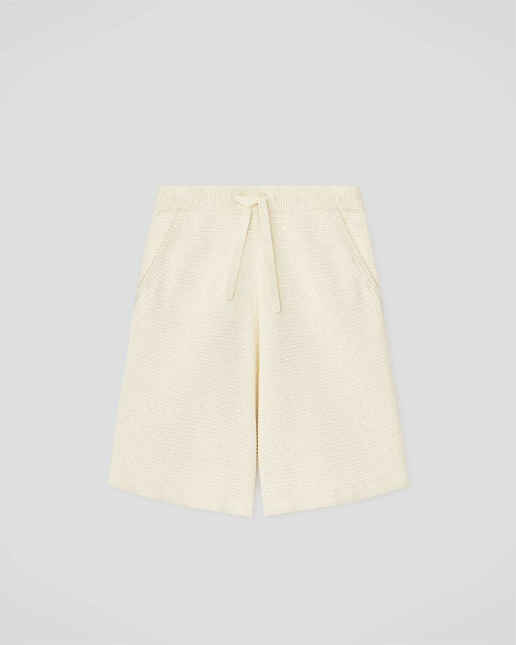 Short en dentelle au crochet Paper - Crème