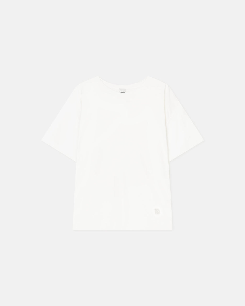 T-shirt brodé - Écru