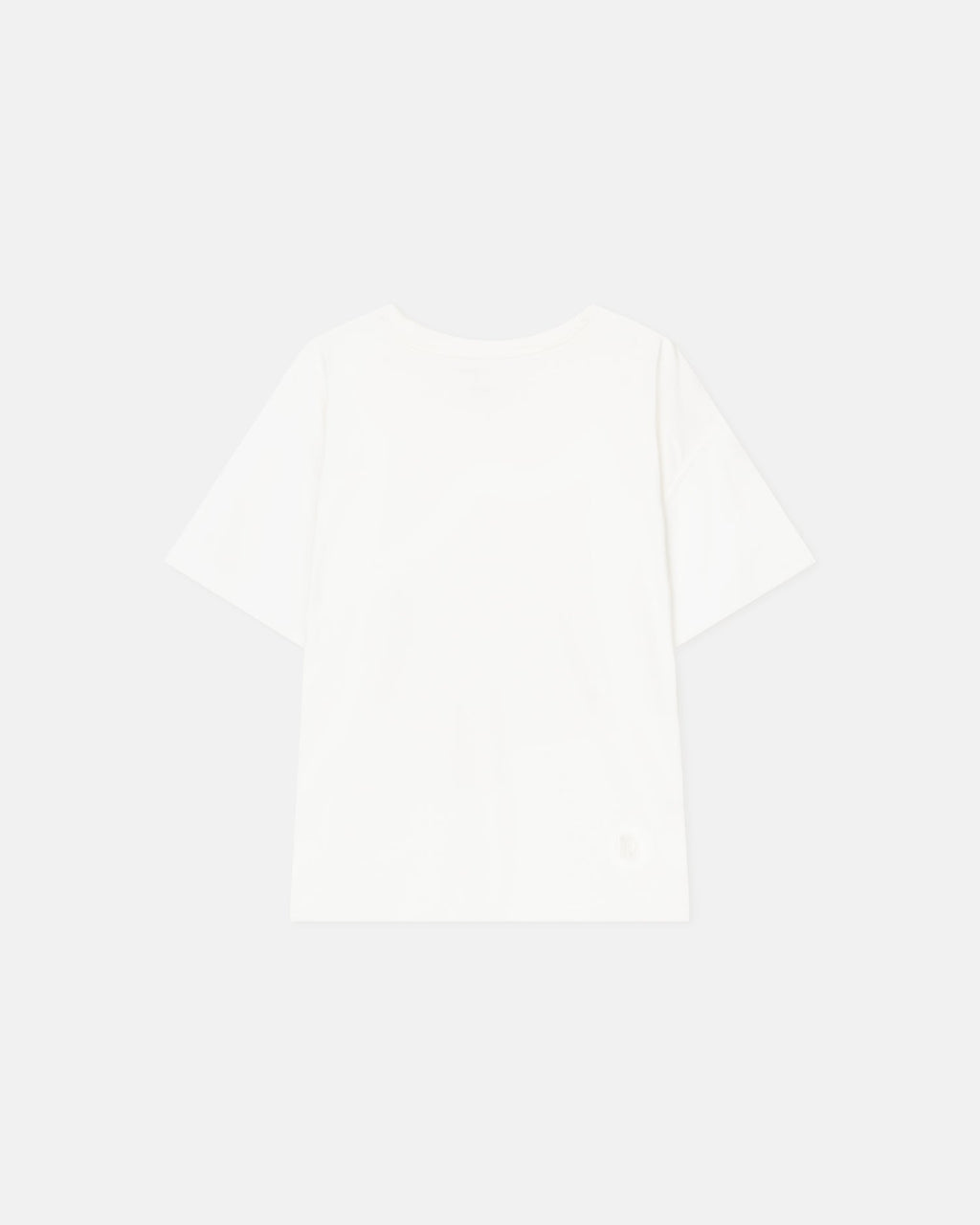 T-shirt brodé - Écru