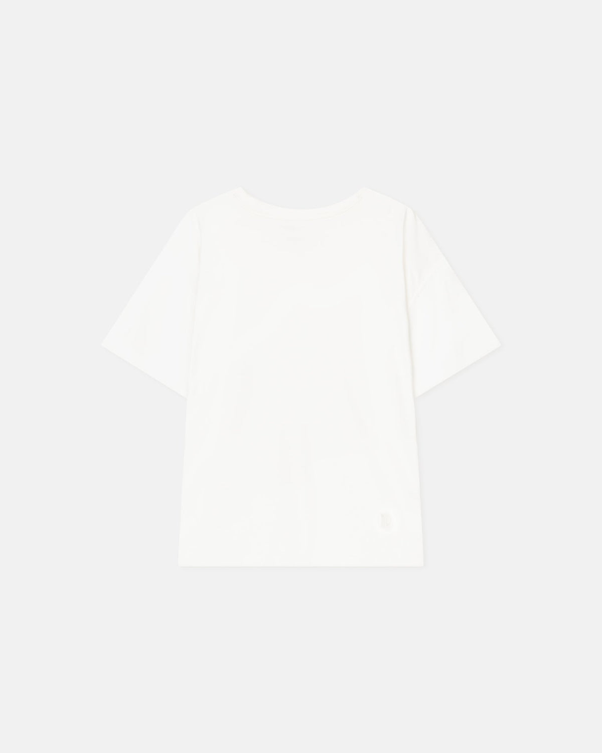 T-shirt brodé - Écru