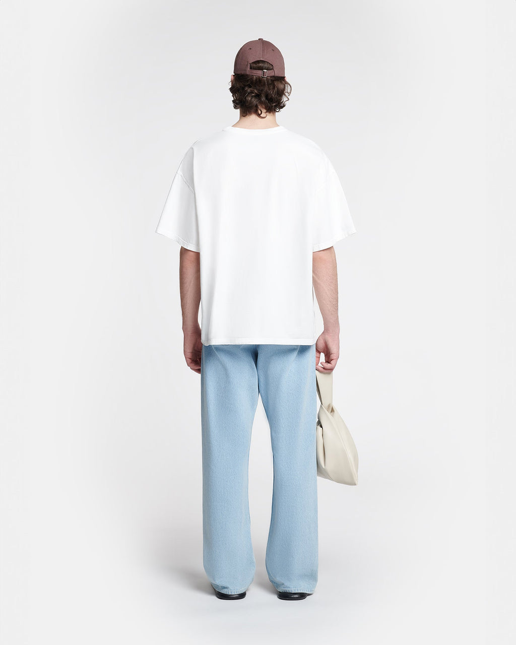 T-shirt brodé - Écru