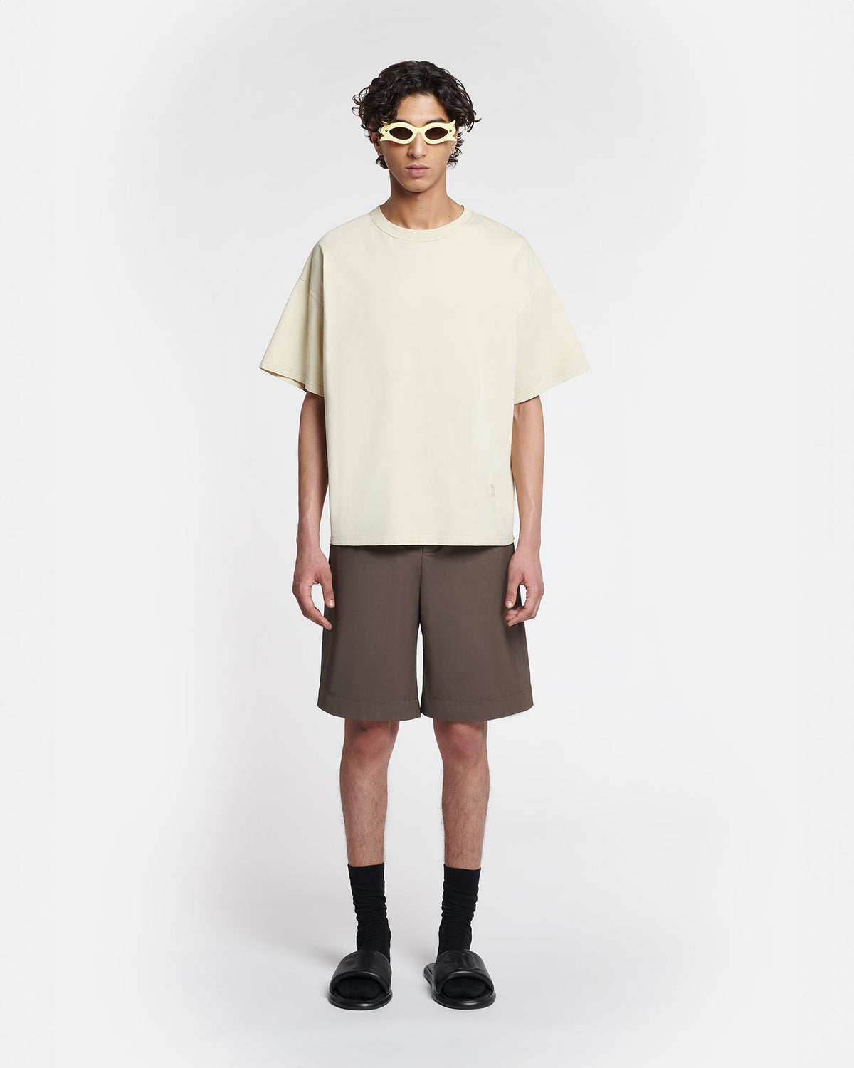 T-shirt en jersey de coton épais
