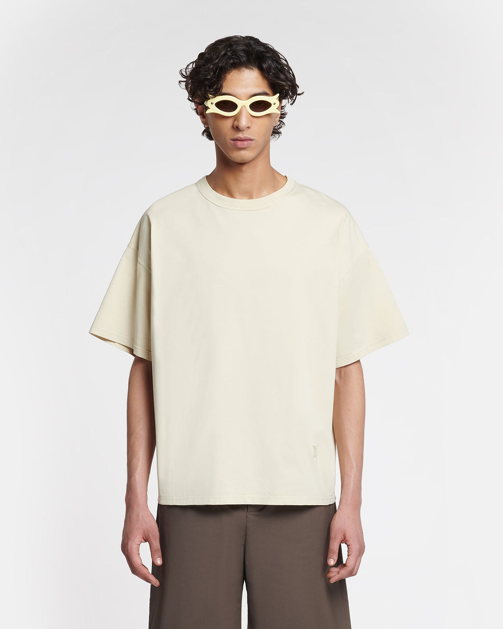 T-shirt en jersey de coton épais