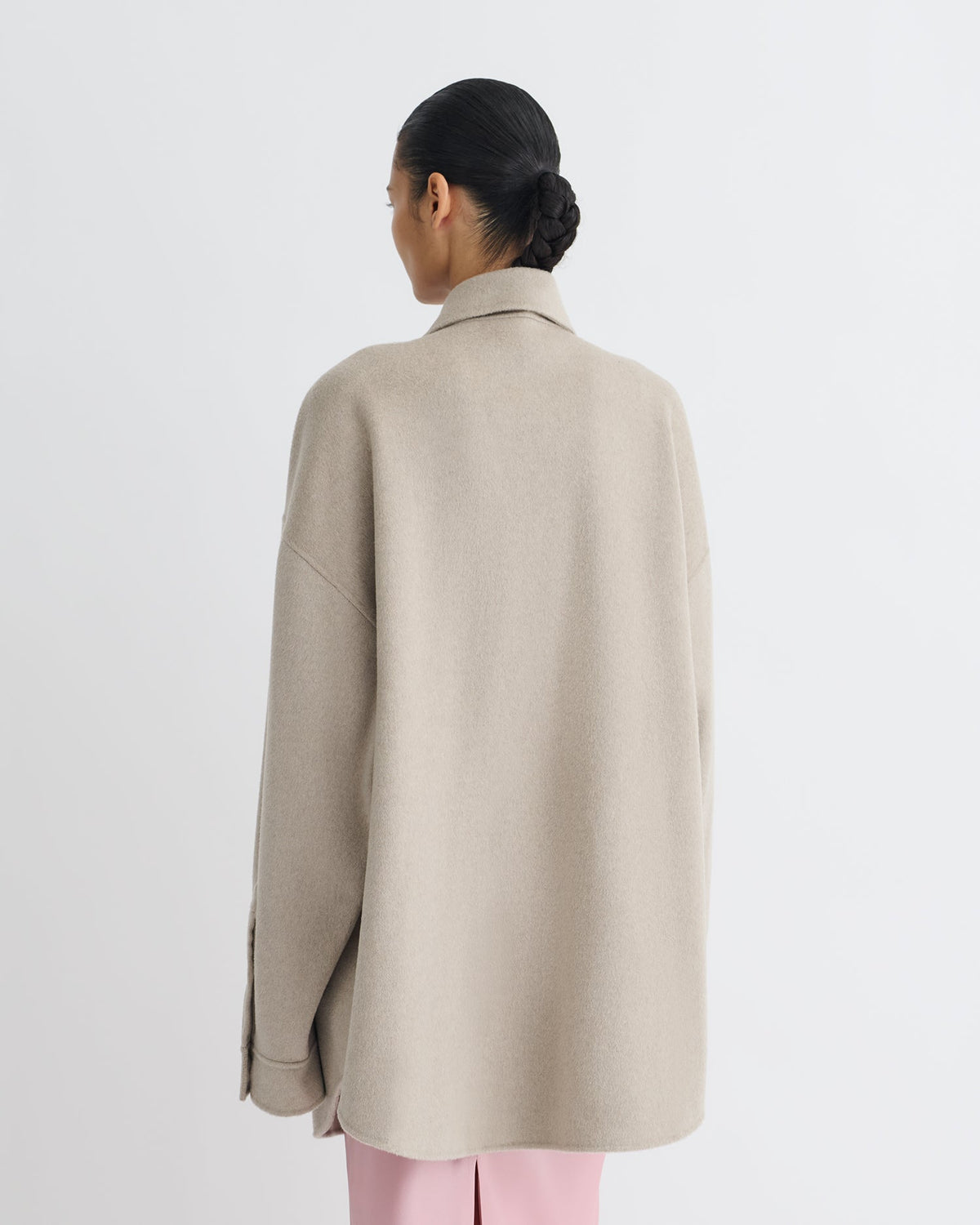 Surchemise en laine double - Pierre